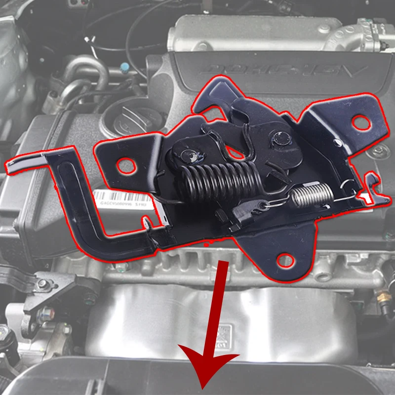 Замок капота автомобиля 811301F000 Защелка замка капота для Kia Sportage (FQ) 2005-2008 гг.
Замок капота автомобиля 811301F000 Защелка замка капота для Kia Sportage (FQ) 2005-2008 гг.