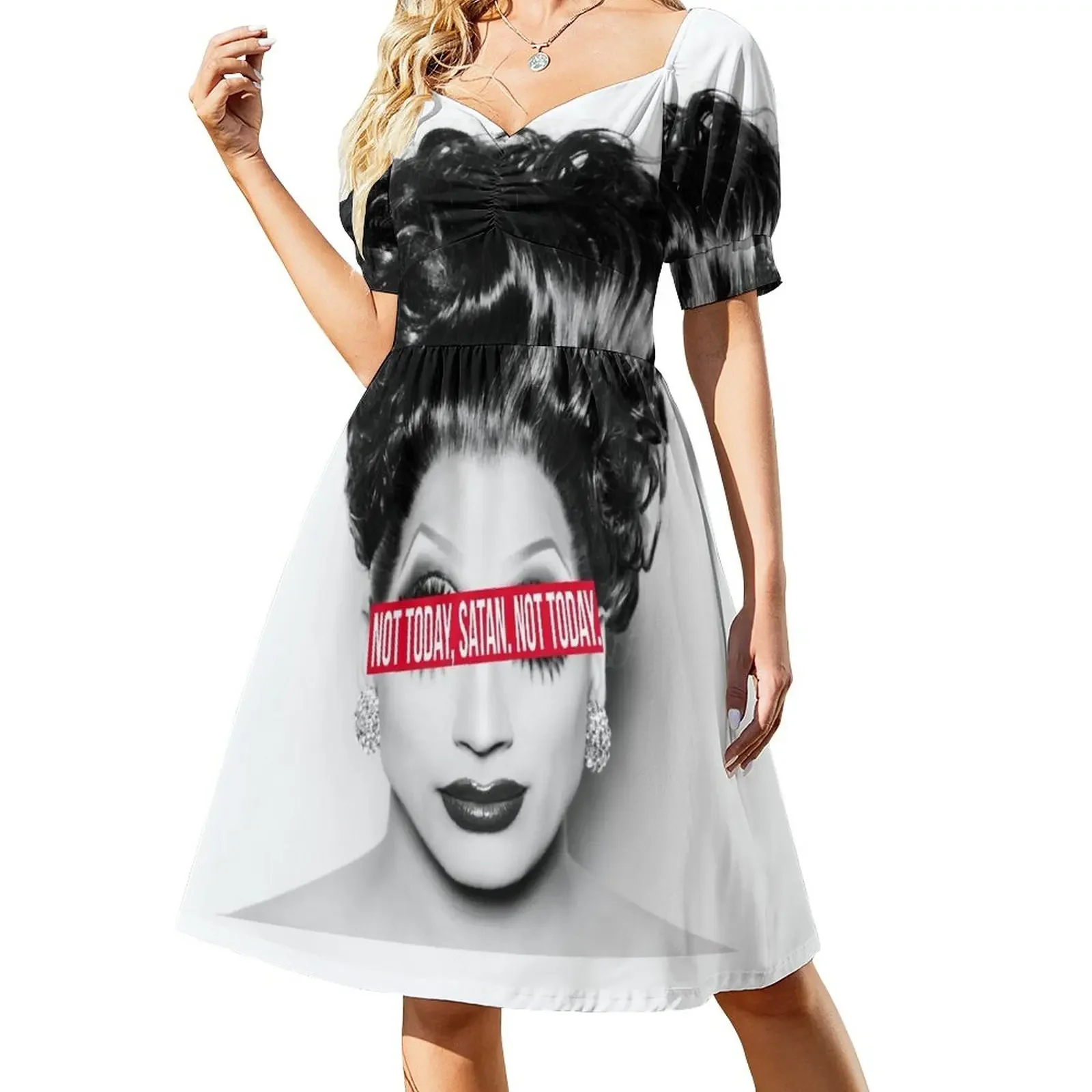 Not today, Satan. Not today. Short-Sleeved Dress summer dresses women 2025 beach outfits for women summer dress luxury dresses
Not today, Satan. Not today. Short-Sleeved Dress summer dresses women 2025 beach outfits for women summer dress luxury dresses