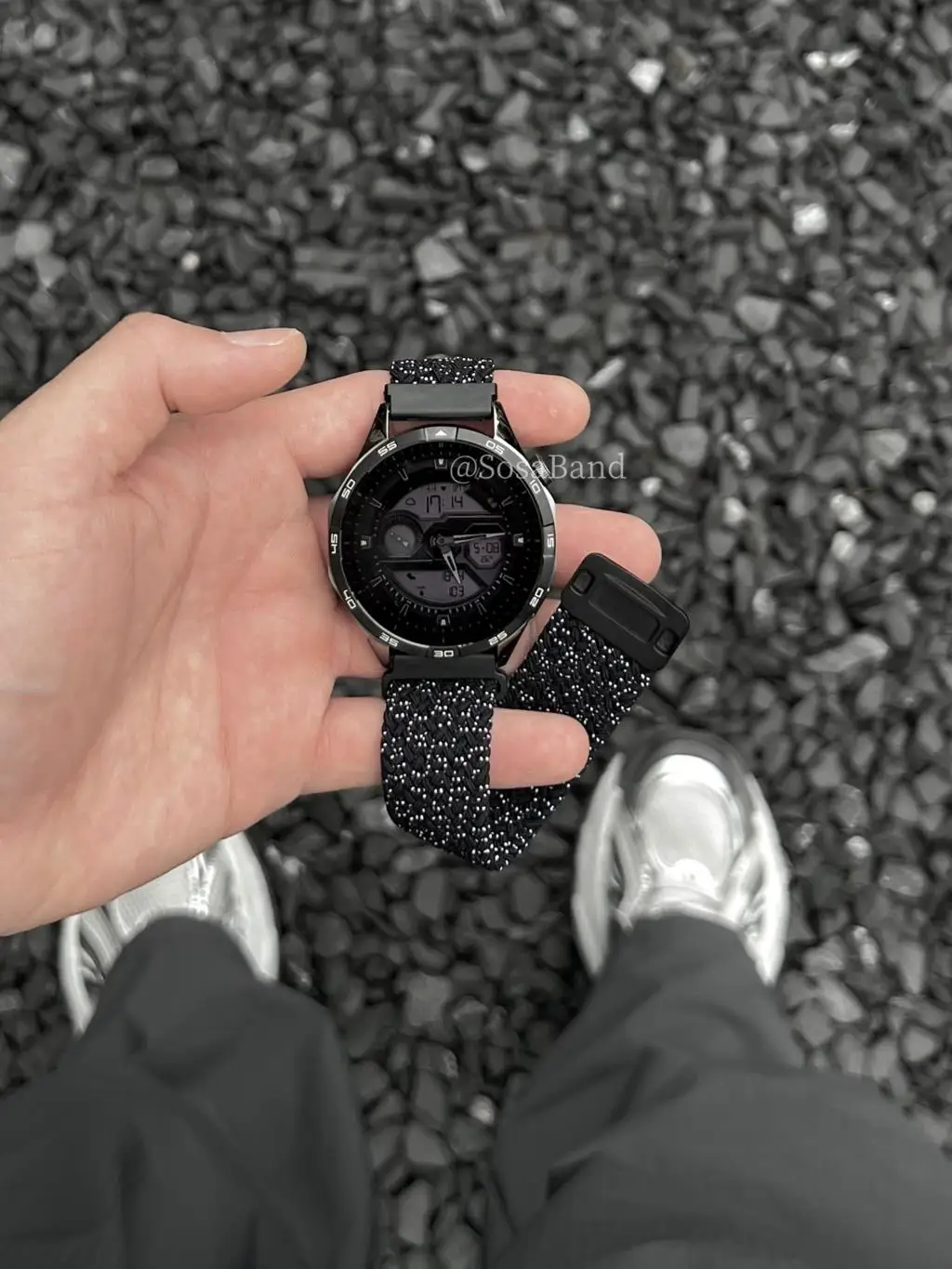 SosaBand New nylon braided magnetic buckle suitable for Huawei watch GT4 strap gt5/3Pro/watch4
SosaBand New nylon braided magnetic buckle suitable for Huawei watch GT4 strap gt5/3Pro/watch4