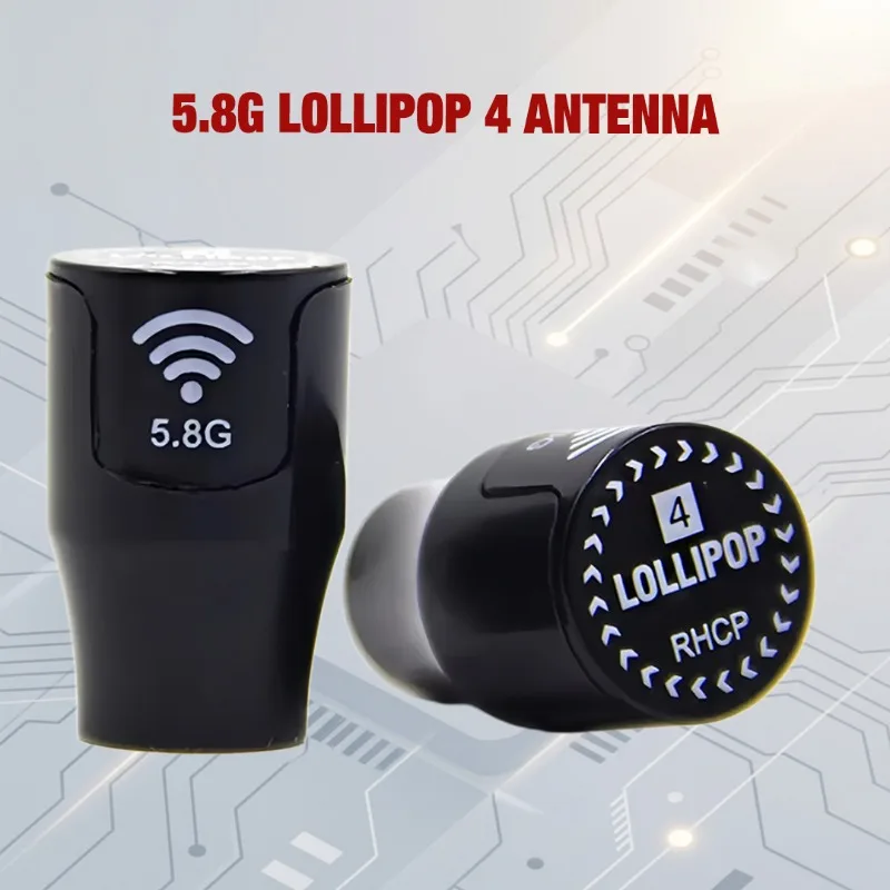 5.8G Lollipop Candy Antenna 4th Short Antenna HDZERO Video Transmission for Drone FPV Racing Drone 4th Lollipop
5.8G Lollipop Candy Antenna 4th Short Antenna HDZERO Video Transmission for Drone FPV Racing Drone 4th Lollipop