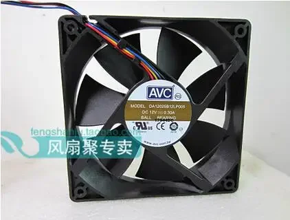 DA12025B12L-P005 12V 0.3A 12025 4 pin PWM fan
DA12025B12L-P005 12V 0.3A 12025 4 pin PWM fan