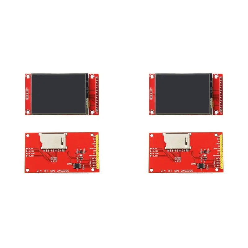 【PUBLICITY】2 шт. 2,4-дюймовый модуль ЖК-экрана SPI 240X320 TFT с интерфейсом ILI9341, модуль последовательного порта для Arduino, без сенсорного управления
【PUBLICITY】2 шт. 2,4-дюймовый модуль ЖК-экрана SPI 240X320 TFT с интерфейсом ILI9341, модуль последовательного порта для Arduino, без сенсорного управления