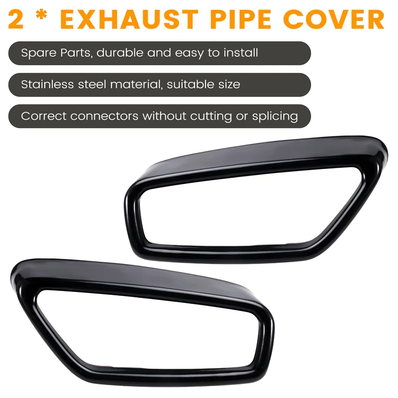 Stainless Steel Car Exhaust Pipe Cover Exterior Modification Car Accessories For BMW 5 Series G30 G38 2018-2022-A61E
Stainless Steel Car Exhaust Pipe Cover Exterior Modification Car Accessories For BMW 5 Series G30 G38 2018-2022-A61E