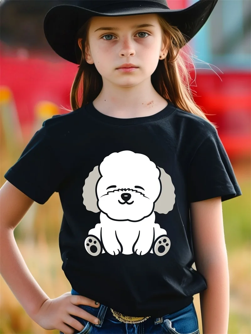 Kids Cute Dog Print Short-sleeved T-shirt Casual Short Sleeve Animal Dog Patern Tshirts For Boy Girls Children's Tee Shirts
Kids Cute Dog Print Short-sleeved T-shirt Casual Short Sleeve Animal Dog Patern Tshirts For Boy Girls Children's Tee Shirts