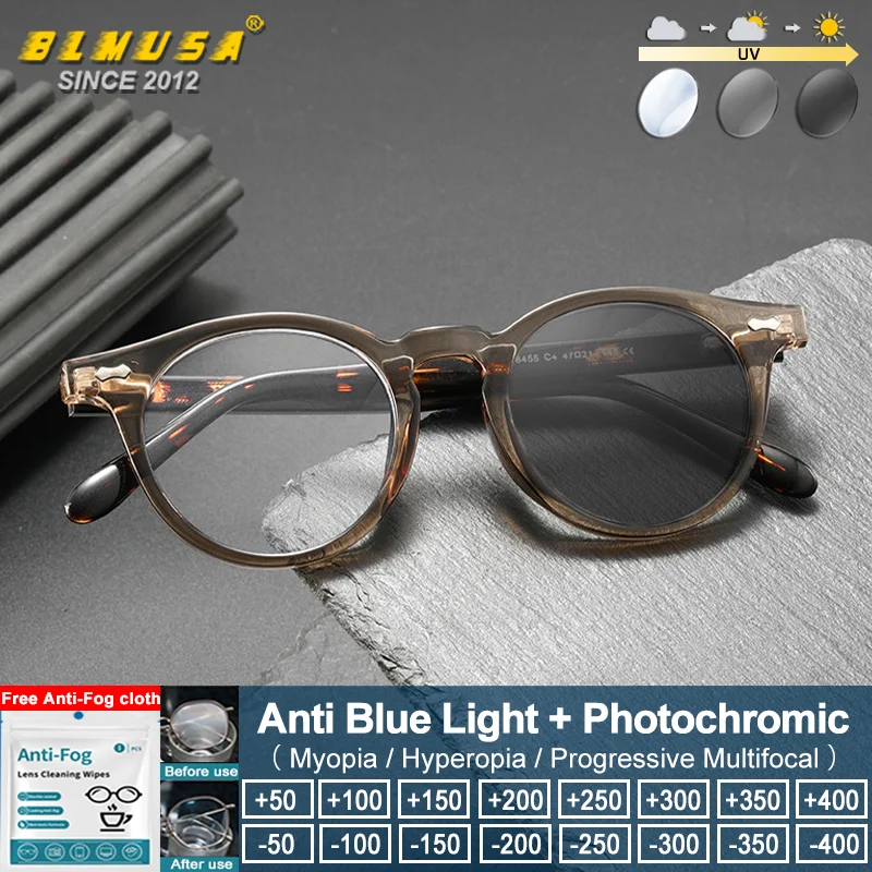 Очки для чтения BLMUSA (S) New Classic с маленькой круглой оправой, с фильтром синего света, для коррекции близорукости, компьютерные очки
Очки для чтения BLMUSA (S) New Classic с маленькой круглой оправой, с фильтром синего света, для коррекции близорукости, компьютерные очки