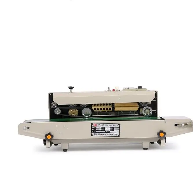 FR-770 automatic heat sealing machine continuous band sealer machine for rice beverage tea bag snack
FR-770 automatic heat sealing machine continuous band sealer machine for rice beverage tea bag snack