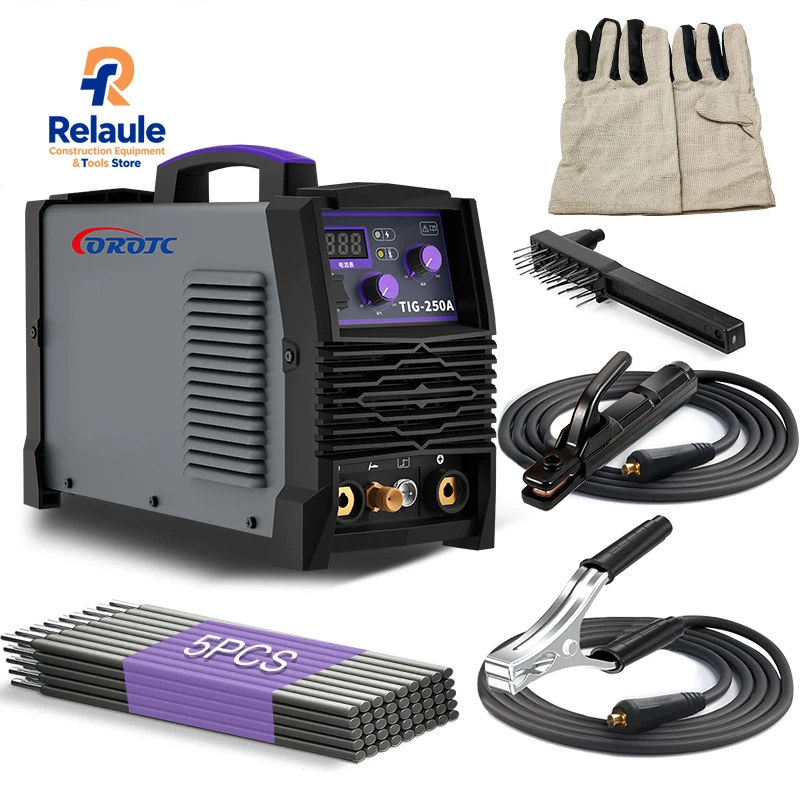 Новый портативный сварочный аппарат TIG/ММА с инвертором IGBT, высокомощный, для сварки нержавеющей стали и металлов, с двигателем постоянного тока
Новый портативный сварочный аппарат TIG/ММА с инвертором IGBT, высокомощный, для сварки нержавеющей стали и металлов, с двигателем постоянного тока