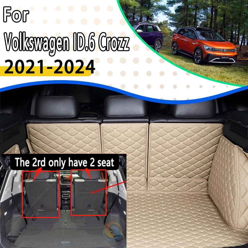 Car Rear Trunk Mats For VW Volkswagen ID.6 Crozz 2021 2022 2023 2024 6 Seater Leather Carpet Interior Decoration Car Accessories
Car Rear Trunk Mats For VW Volkswagen ID.6 Crozz 2021 2022 2023 2024 6 Seater Leather Carpet Interior Decoration Car Accessories