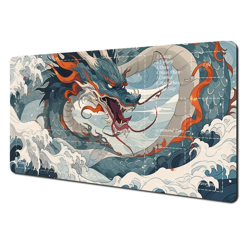 Colorful dragon Mouse Pad Magic playmat game play mat Duel pads Beginner Card Battles Commander Gaming Deskpad
Colorful dragon Mouse Pad Magic playmat game play mat Duel pads Beginner Card Battles Commander Gaming Deskpad