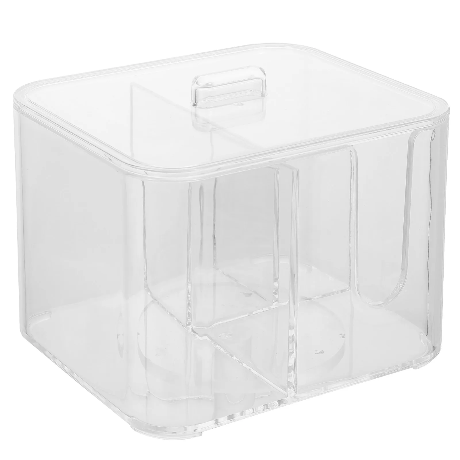 Storage Box Plastic Container for Cotton Swabs Pads Balls Space Saving Dust Proof Lid Suitable Bathroom Living Room 
Storage Box Plastic Container for Cotton Swabs Pads Balls Space Saving Dust Proof Lid Suitable Bathroom Living Room