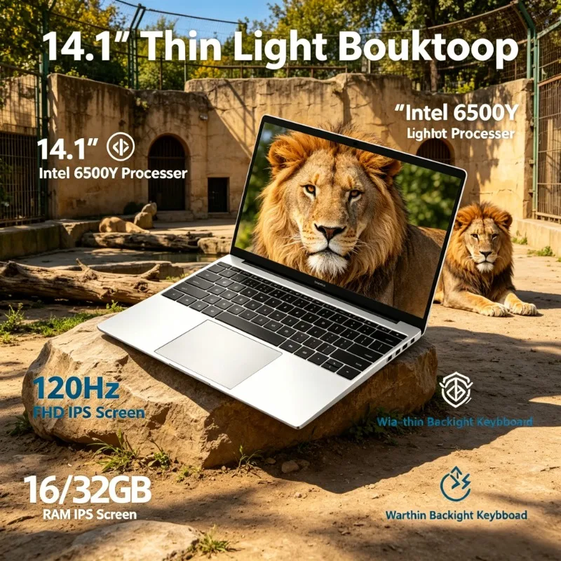 Hot 14.1" Ultra Thin Notebook, Intel 6500Y, 120Hz FHD IPS, 32GB RAM, 2TB SSD, built-in backlit keyboard
Hot 14.1" Ultra Thin Notebook, Intel 6500Y, 120Hz FHD IPS, 32GB RAM, 2TB SSD, built-in backlit keyboard