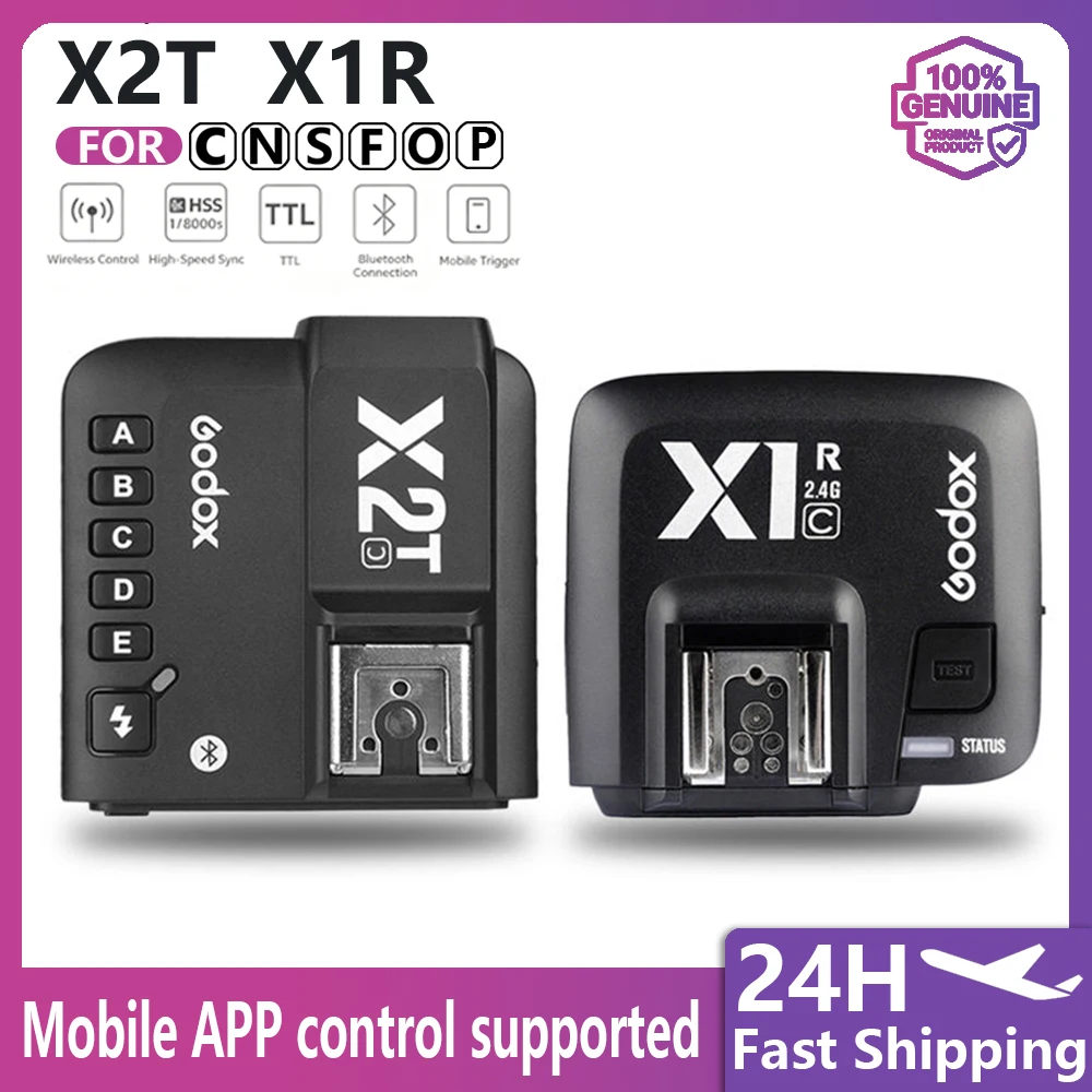 X2-T TTL Wireless Flash Trigger 1/8000s HSS Transmitter for Canon Nikon Studio Speedlite
X2-T TTL Wireless Flash Trigger 1/8000s HSS Transmitter for Canon Nikon Studio Speedlite