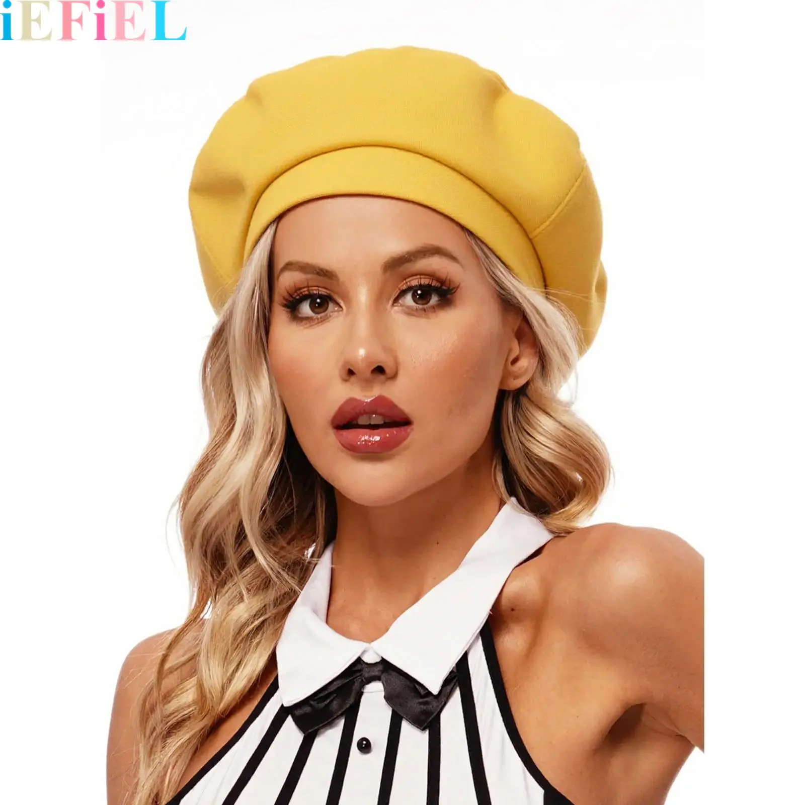 Fashion Women Beret Hat Solid Color Cap for Travel Photography Party Casual Daily Life
Fashion Women Beret Hat Solid Color Cap for Travel Photography Party Casual Daily Life