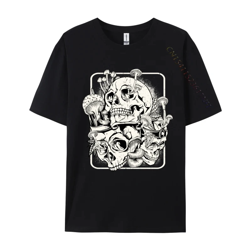 Skull Morel Mushrooms Mycologist Goth Mushroom Art T Shirts Men Normal Clothes T-Shirt Round Neck Pure Cotton
Skull Morel Mushrooms Mycologist Goth Mushroom Art T Shirts Men Normal Clothes T-Shirt Round Neck Pure Cotton