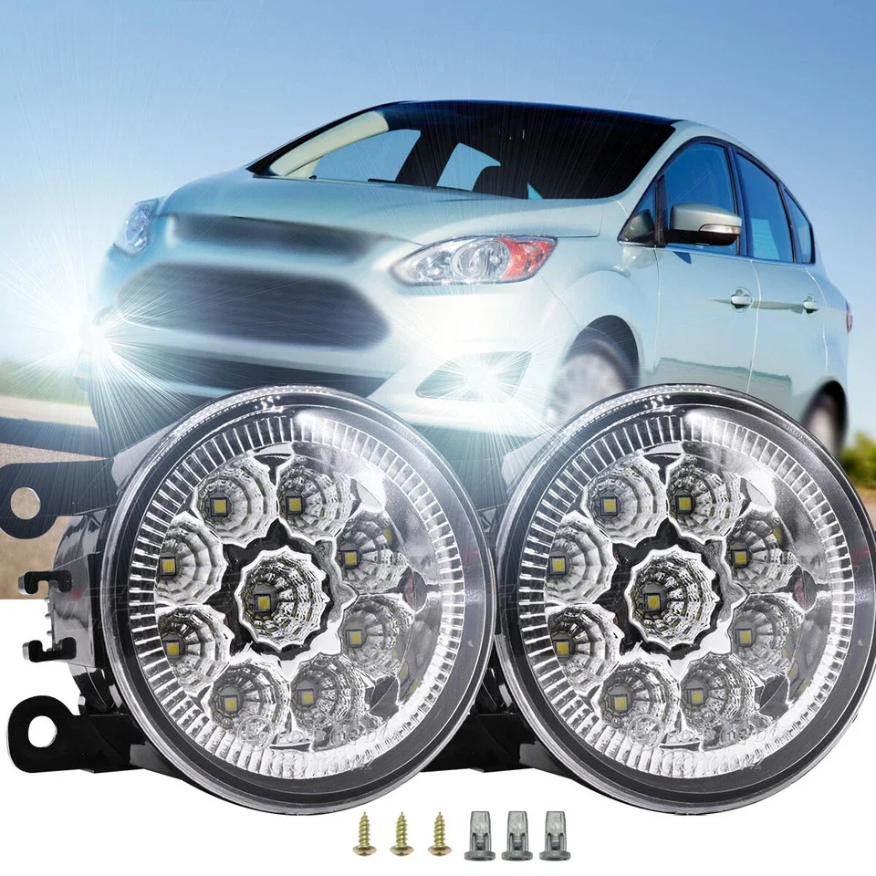 For 2013-2016 Ford C-Max Front Bumper LED Super White Fog Light Lamp 2pcs
For 2013-2016 Ford C-Max Front Bumper LED Super White Fog Light Lamp 2pcs