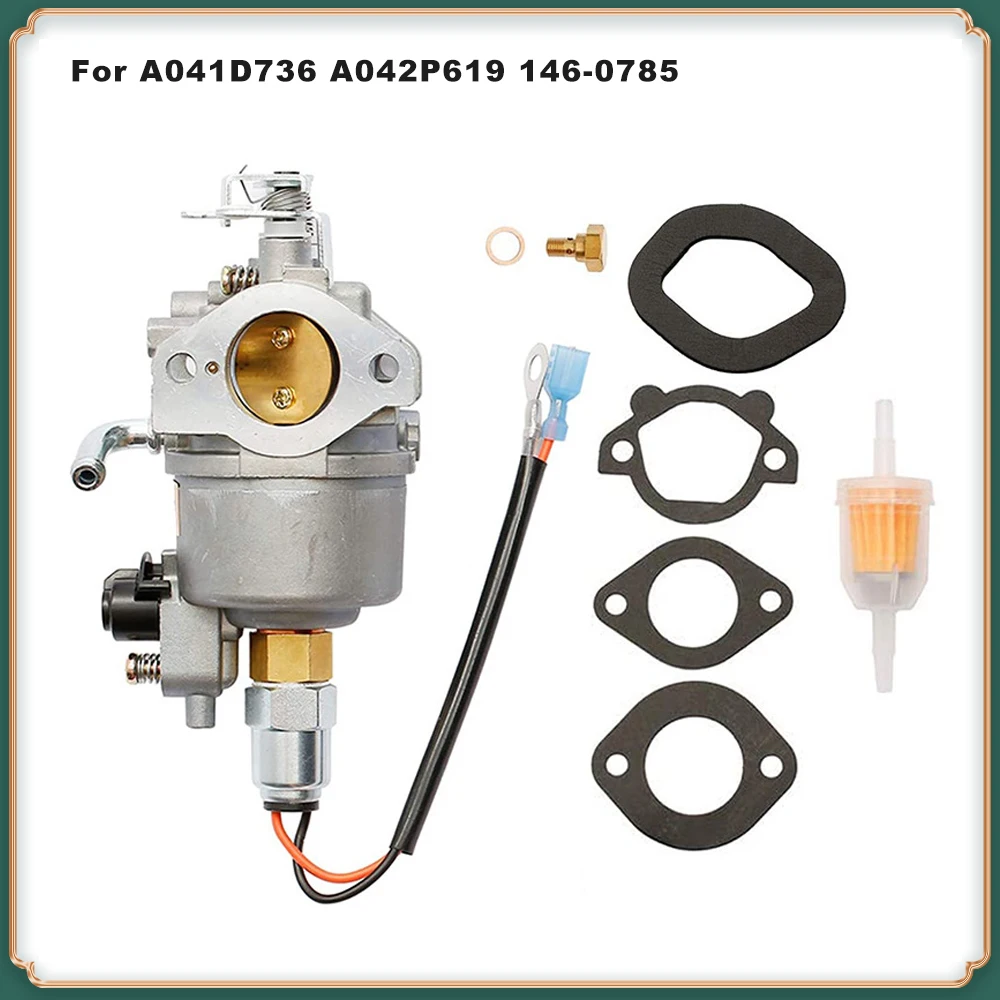 4KYFA26100 4000-Watt Generator Carburetor - Replacement Parts A041D736, A042P619, 146-0785
4KYFA26100 4000-Watt Generator Carburetor - Replacement Parts A041D736, A042P619, 146-0785