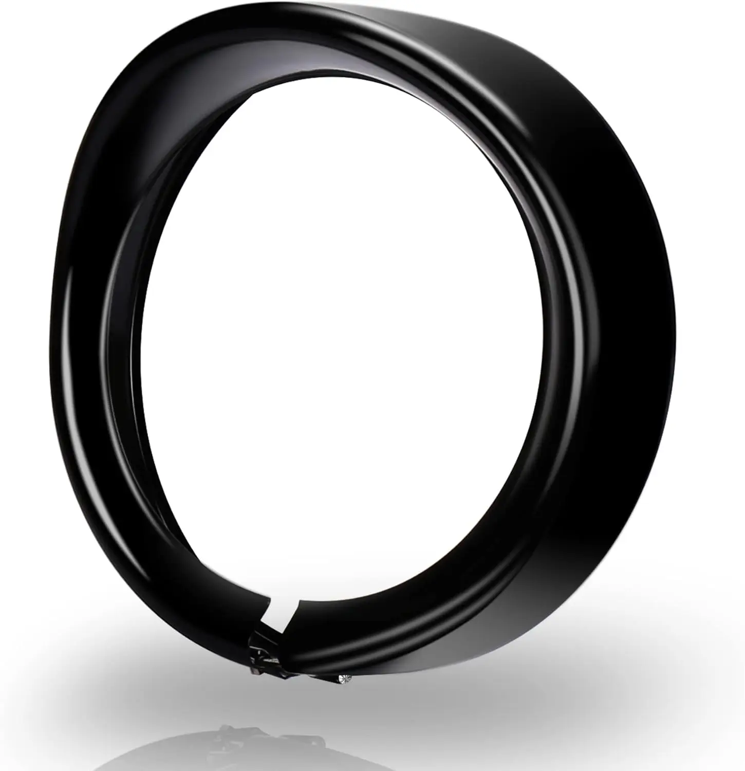 Черное кольцо накладки на фару, 7-дюймовое черное козырек типа накладки на мотоцикл, совместимое с Harley Softail Road King Electra Glide
Черное кольцо накладки на фару, 7-дюймовое черное козырек типа накладки на мотоцикл, совместимое с Harley Softail Road King Electra Glide