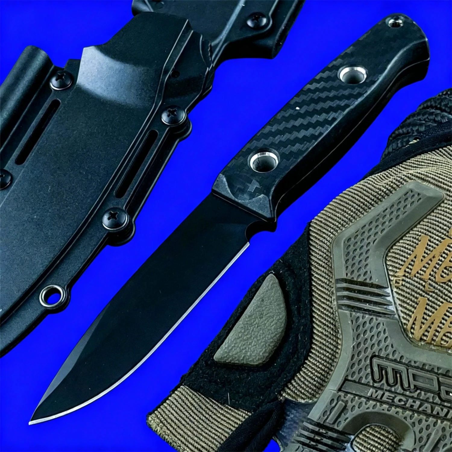 Premium BM 163 Outdoor Fixed Blade EDC Knife, Heavy-Duty D2 Steel Blade, Durable G10 Handle for Daily & Outdoor Use
Premium BM 163 Outdoor Fixed Blade EDC Knife, Heavy-Duty D2 Steel Blade, Durable G10 Handle for Daily & Outdoor Use