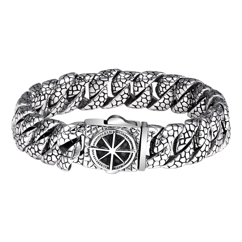 Saya Men's Bracelet Titanium Steel High End Trendy European and American Niche Retro Personalized Jewelry
Saya Men's Bracelet Titanium Steel High End Trendy European and American Niche Retro Personalized Jewelry