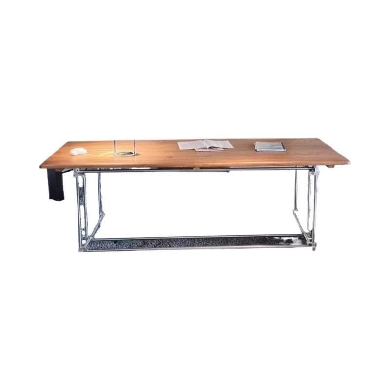 Optical axis elm desk retro style desk designer dining table studio meeting table
Optical axis elm desk retro style desk designer dining table studio meeting table