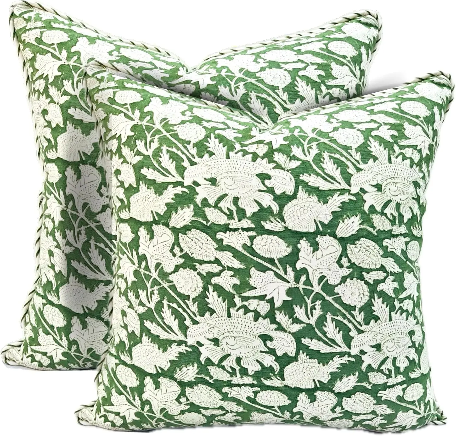 Blo Print Throw Pillow Covers, 20 X 20 - Set Of 2, Decorative Couch Pillows For Living Room Bed Sofa, 100% Cotton Canvas Pillow
Blo Print Throw Pillow Covers, 20 X 20 - Set Of 2, Decorative Couch Pillows For Living Room Bed Sofa, 100% Cotton Canvas Pillow