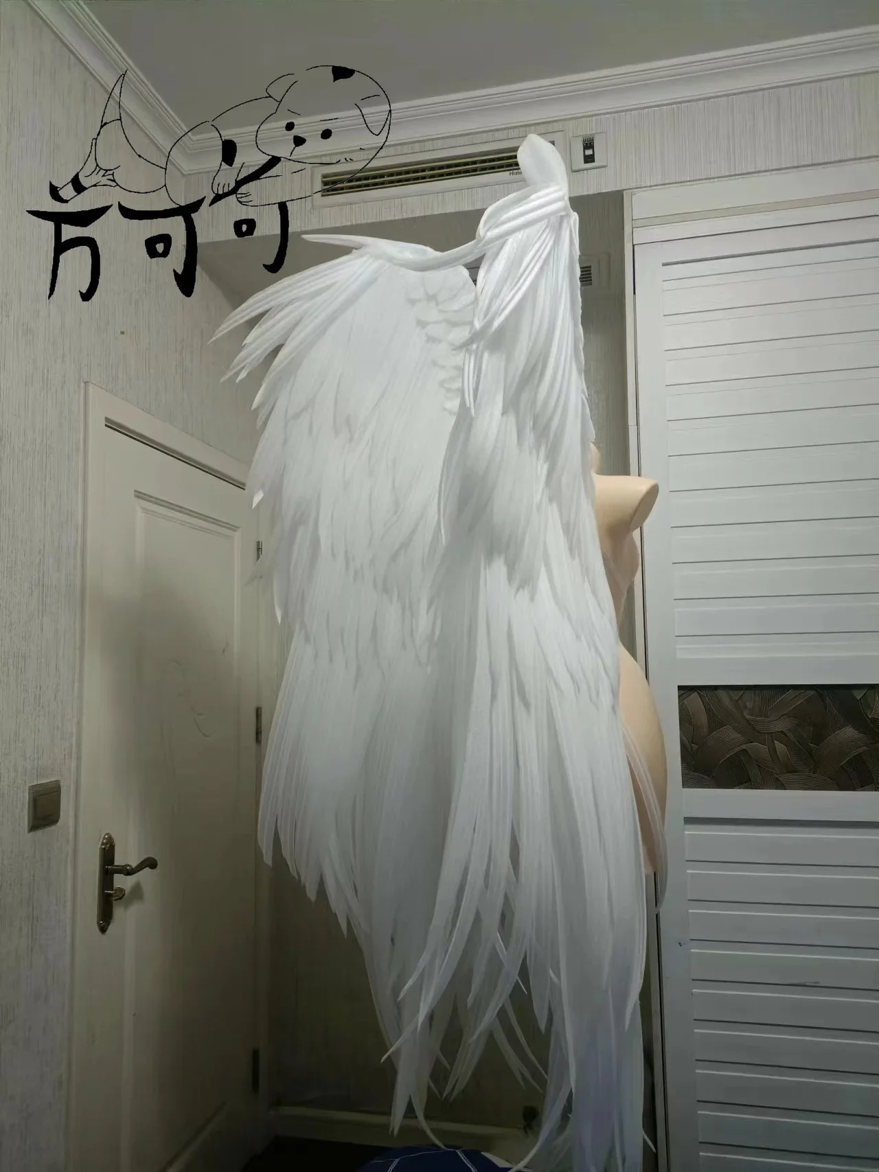 Internet Celebrity Super White Large Wing Photo Wing Prop Performance Props Bar and Nightclub Fashion Show
Internet Celebrity Super White Large Wing Photo Wing Prop Performance Props Bar and Nightclub Fashion Show