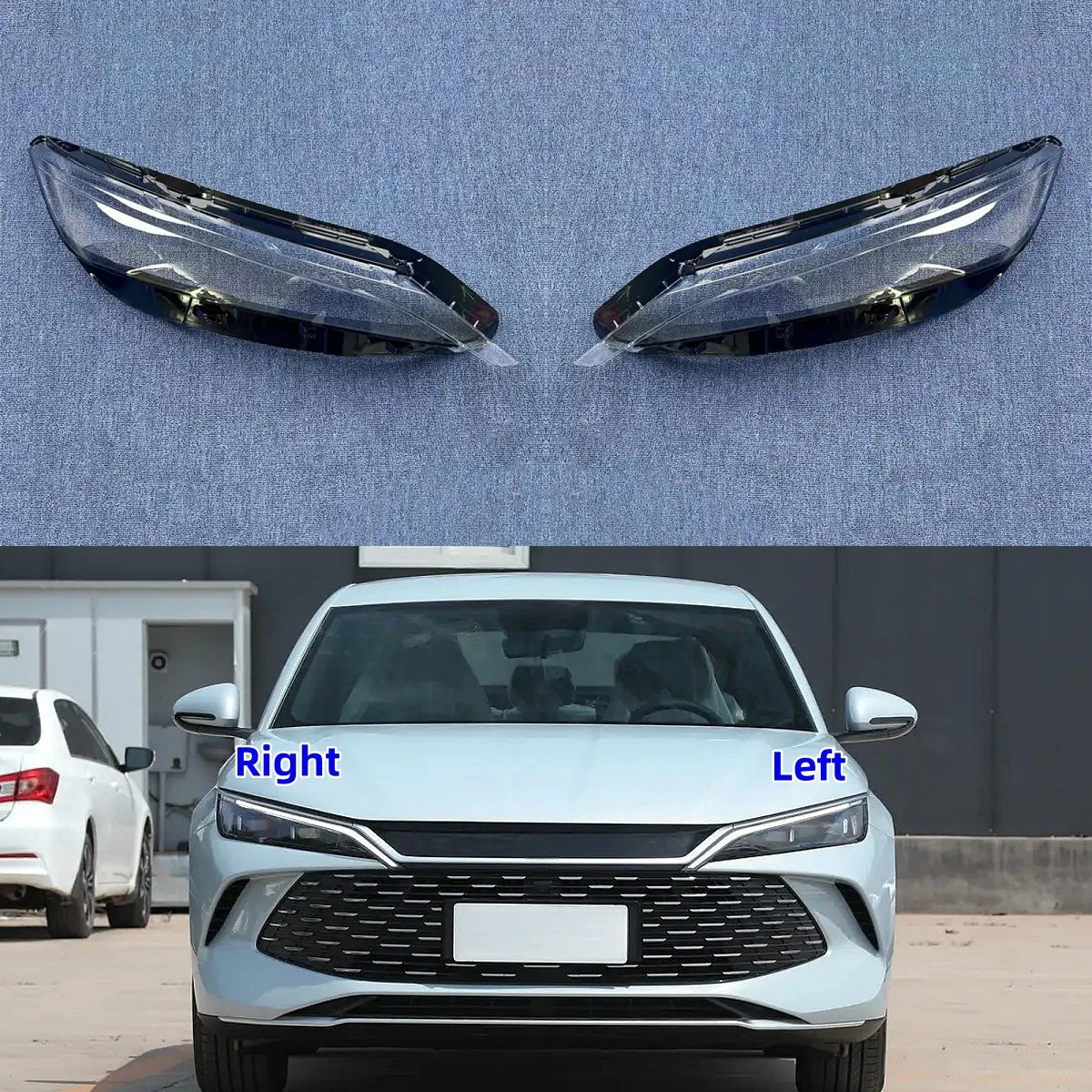 Для BYD Qin L 2024, автомобильные аксессуары, замена прозрачных фонарей для ПК, корпус фары, стекло
Для BYD Qin L 2024, автомобильные аксессуары, замена прозрачных фонарей для ПК, корпус фары, стекло