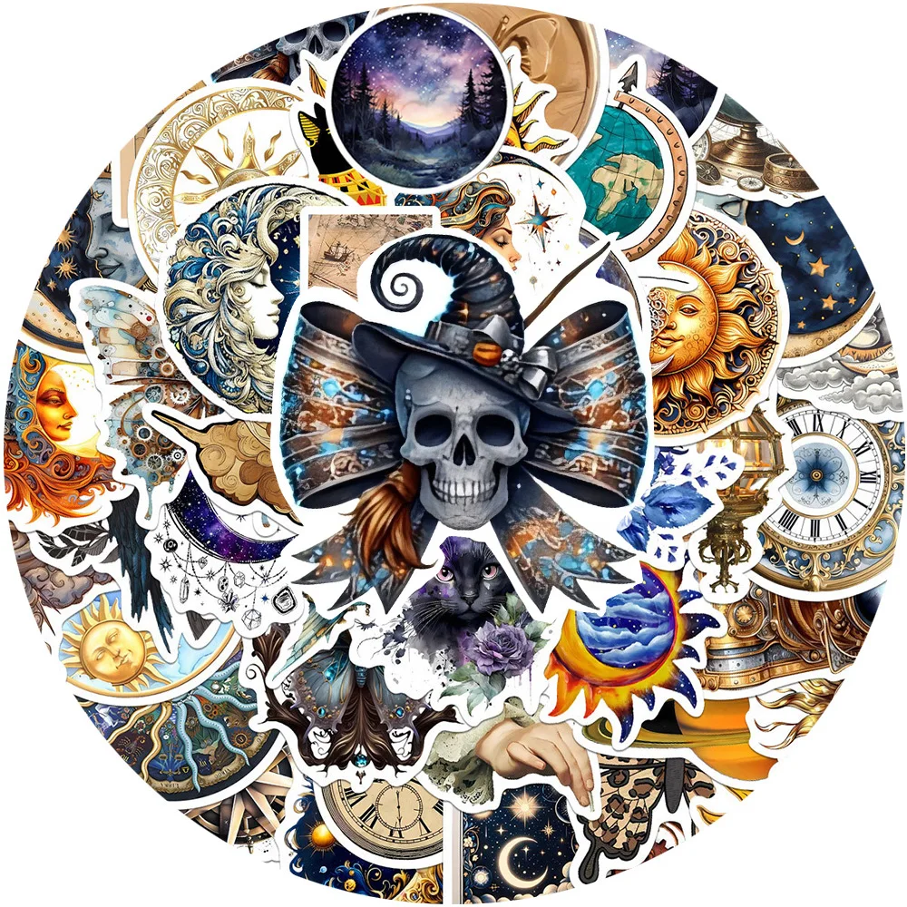 10/30/50pcs Retro Greece Sun Moon Cartoon Stickers Goth Aesthetic Decals DIY Phone Notebook Guitar Car Cool Graffiti Sticker Toy
10/30/50pcs Retro Greece Sun Moon Cartoon Stickers Goth Aesthetic Decals DIY Phone Notebook Guitar Car Cool Graffiti Sticker Toy