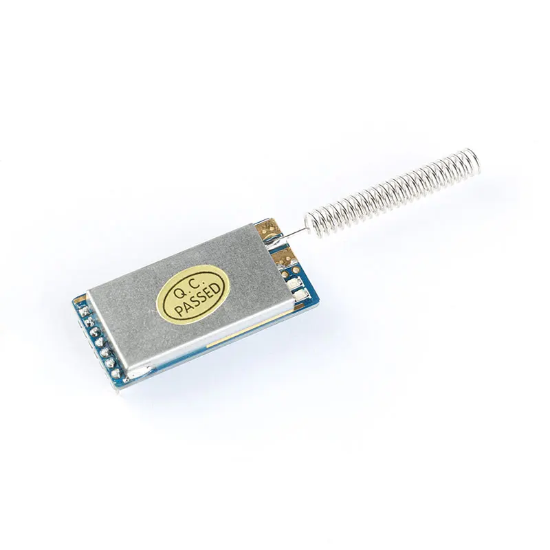 433MHz wireless serial port transceiver module SI4432 wireless data transmission and transparency
433MHz wireless serial port transceiver module SI4432 wireless data transmission and transparency