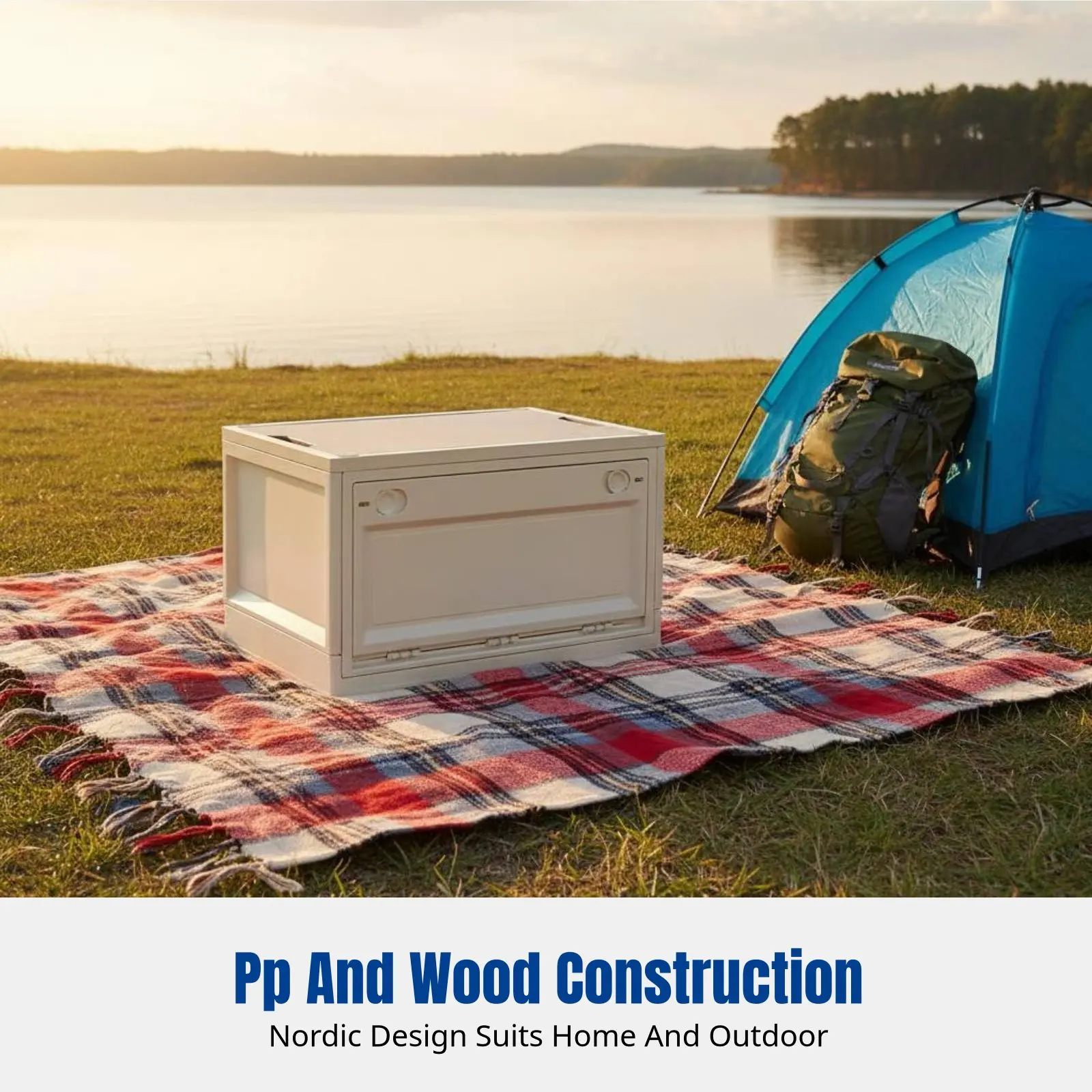 Camping Foldable Storage Box, Portable Outdoor Organizer for Car Trunk, Large Capacity, Wooden Lid, Rolling Casters, PP Material
Camping Foldable Storage Box, Portable Outdoor Organizer for Car Trunk, Large Capacity, Wooden Lid, Rolling Casters, PP Material