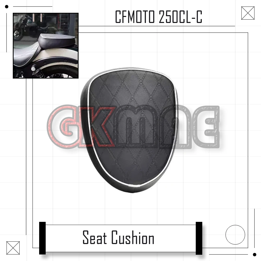 For CFMOTO 250CL-C 250CLC Motorcycle Modified Rear Seat Cushion Rainproof And Waterproof Thickened Soft Seat Cushion
For CFMOTO 250CL-C 250CLC Motorcycle Modified Rear Seat Cushion Rainproof And Waterproof Thickened Soft Seat Cushion