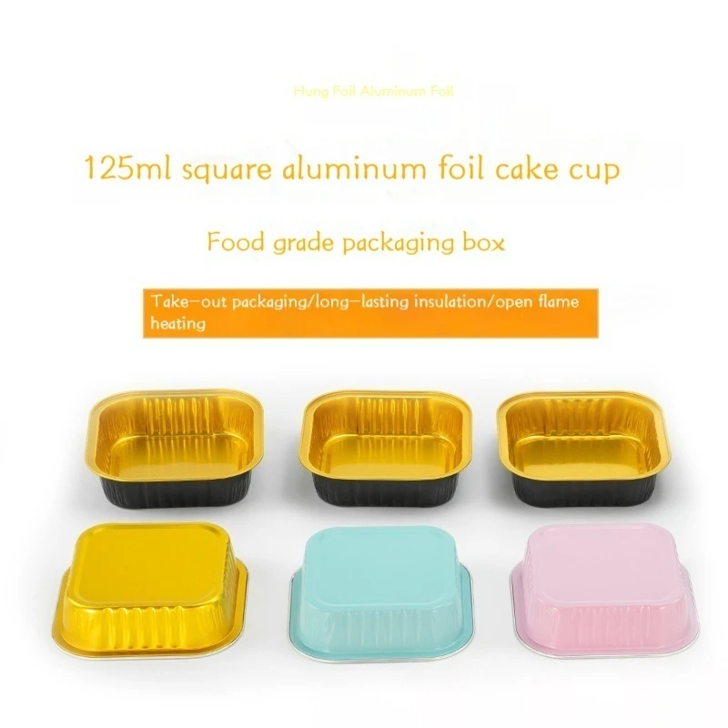 2000pcs Square Aluminum Foil Container Disposable Cake Special Dining Box, Western Restaurant Baking Cup
2000pcs Square Aluminum Foil Container Disposable Cake Special Dining Box, Western Restaurant Baking Cup