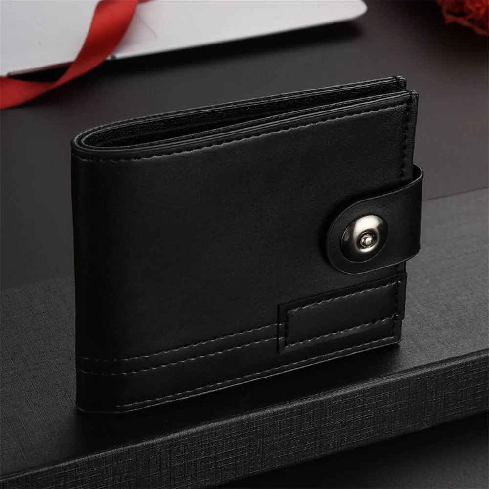 Men's Slim Wallet Short Money Clip Snap Bifold Wallets Business PU Leather Coin Purse Multi Card Holder Male Clutch Cash Holder
Men's Slim Wallet Short Money Clip Snap Bifold Wallets Business PU Leather Coin Purse Multi Card Holder Male Clutch Cash Holder