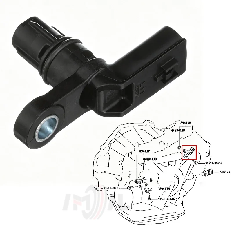Датчик скорости трансмиссии 89413-12010 для Toyota C-HR, RAV4, IZOA, Avalon, Corolla, Levin, Camry (8941335010, 8941312020, MZEA12)
Датчик скорости трансмиссии 89413-12010 для Toyota C-HR, RAV4, IZOA, Avalon, Corolla, Levin, Camry (8941335010, 8941312020, MZEA12)