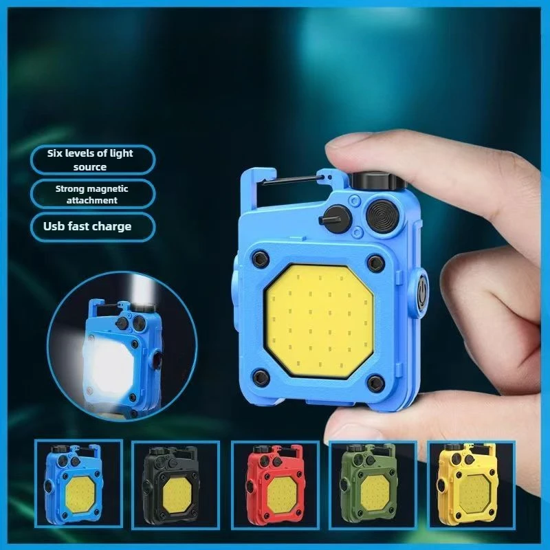 SMILING SHARK Flashlight Magnetic Clothe Clip Running Lights Outdoor Strong Light Camping Lantern High Power Work Light
SMILING SHARK Flashlight Magnetic Clothe Clip Running Lights Outdoor Strong Light Camping Lantern High Power Work Light