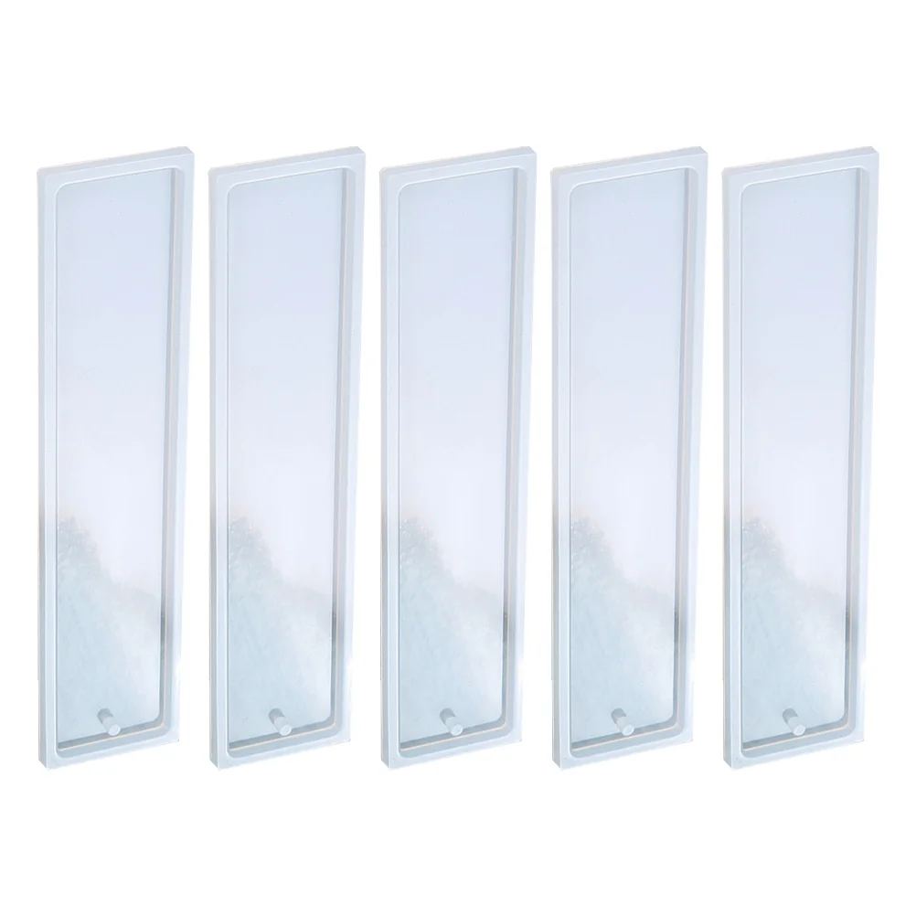 5 PCS Crystal Bookmarks Stencils for Crafts Lighthouse Casting Molds Transparent Silicone Bookmark Making Craft Mold
5 PCS Crystal Bookmarks Stencils for Crafts Lighthouse Casting Molds Transparent Silicone Bookmark Making Craft Mold
