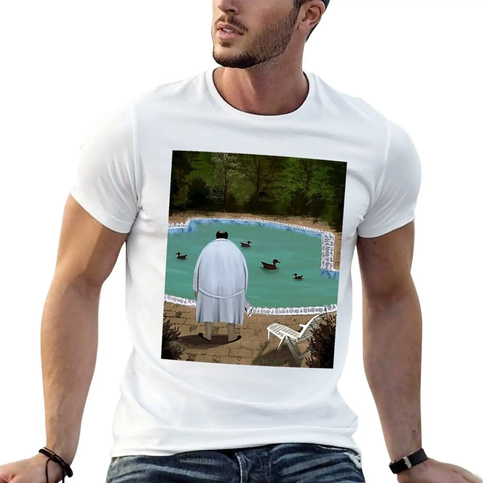 Him, with those ducks..poster T-Shirt t shirt man designer cotton t shirt man funny t shirts man T-shirt
Him, with those ducks..poster T-Shirt t shirt man designer cotton t shirt man funny t shirts man T-shirt