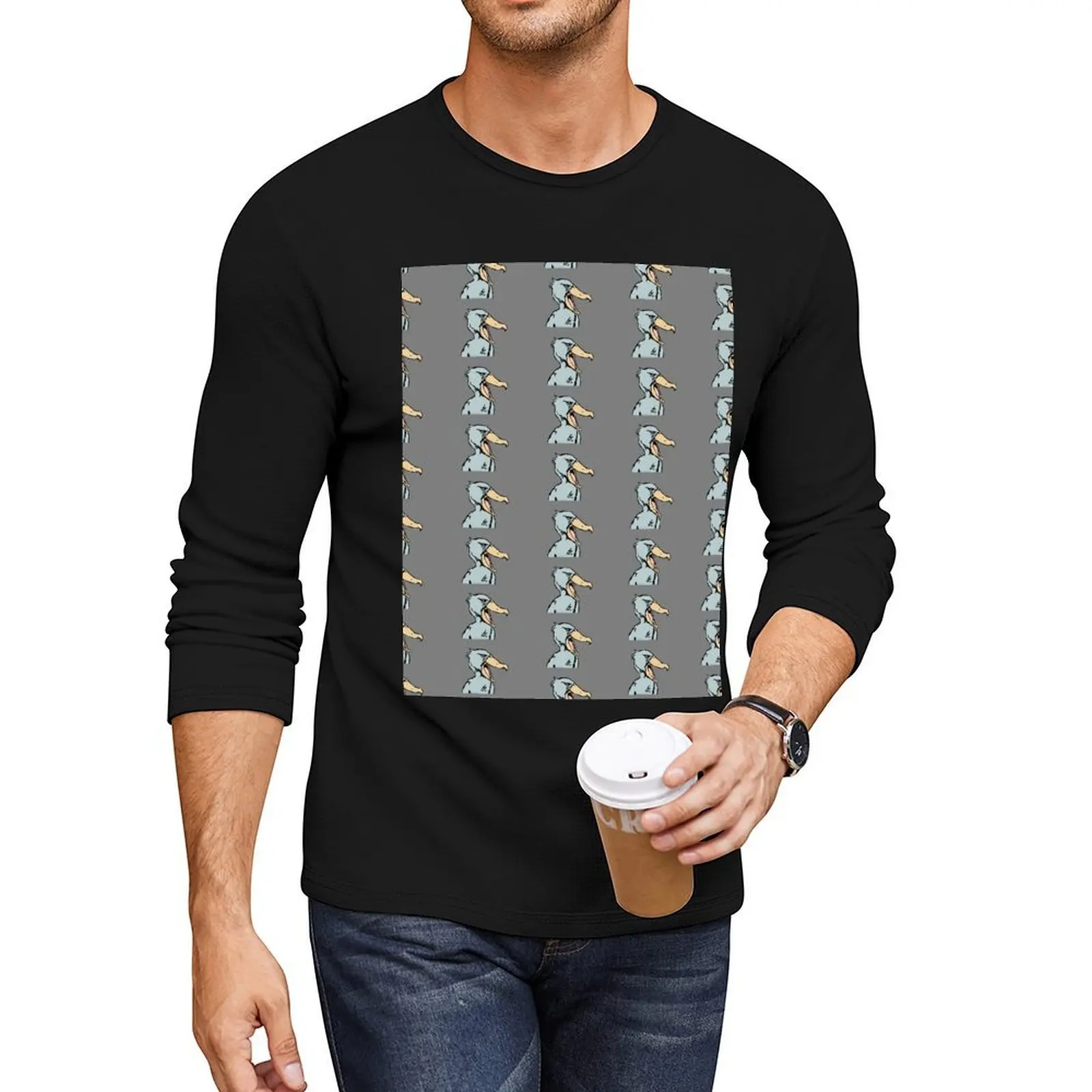 Shouting Shoebill Stork Long T-Shirt quick drying t-shirt black t shirt black t shirts funny t shirt shirts for men
Shouting Shoebill Stork Long T-Shirt quick drying t-shirt black t shirt black t shirts funny t shirt shirts for men