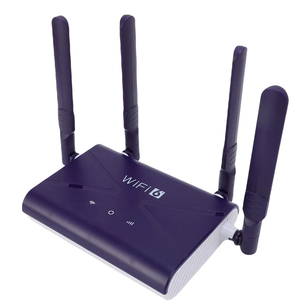 Мобильный Wi-Fi роутер (CPE) с поддержкой WiFi6, 300 Мбит/с, 4G/5G LTE, глобальный диапазон частот, слот для SIM-карты, 4 антенны, Plug & Play, для автомобиля, ноутбука, ПК, Smart TV, домашнего офиса
Мобильный Wi-Fi роутер (CPE) с поддержкой WiFi6, 300 Мбит/с, 4G/5G LTE, глобальный диапазон частот, слот для SIM-карты, 4 антенны, Plug & Play, для автомобиля, ноутбука, ПК, Smart TV, домашнего офиса