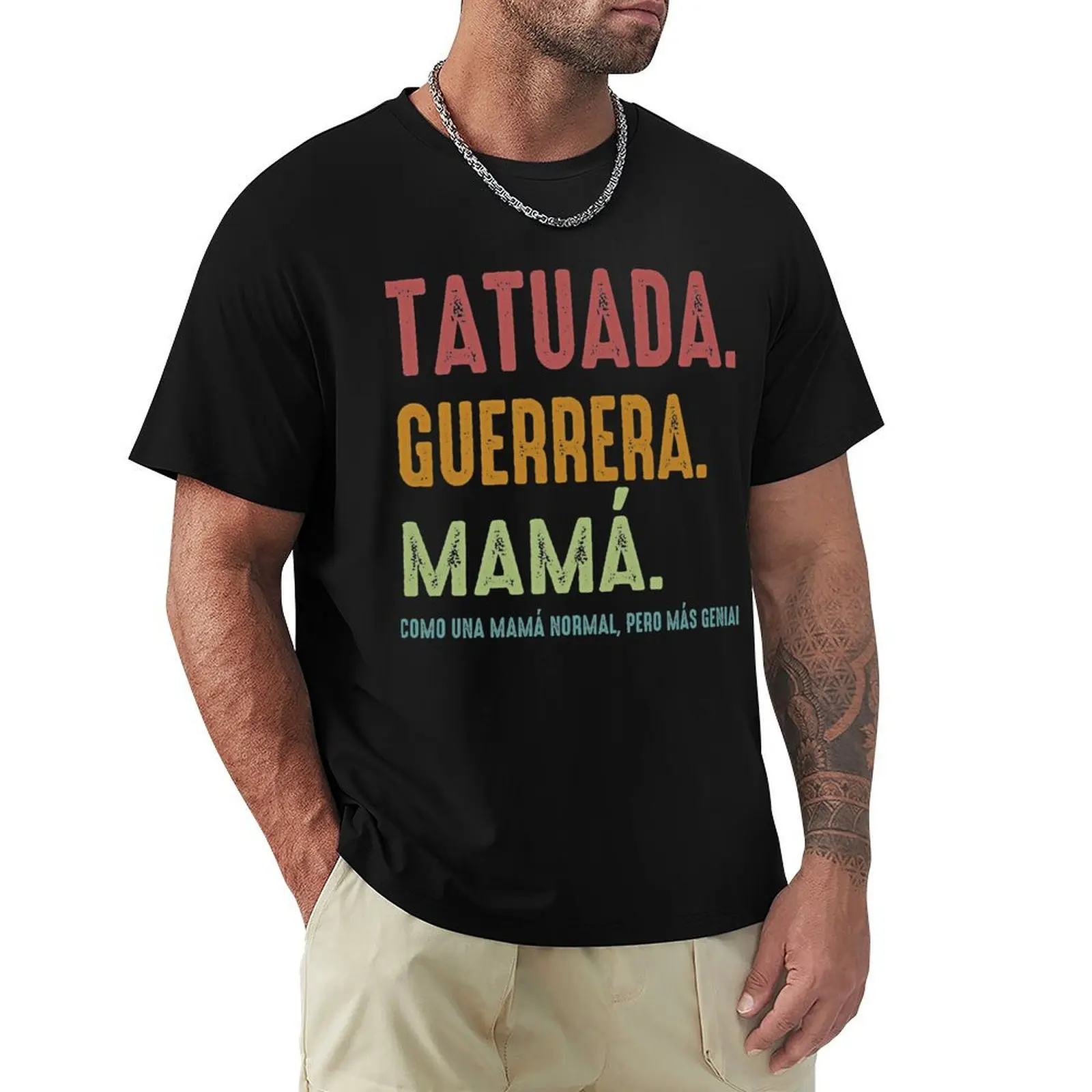 Tatuada Guerrera Mama Como Una Mama Normal Pero Mas Genial T-Shirt Sun Protective Outdoor Tee Top
Tatuada Guerrera Mama Como Una Mama Normal Pero Mas Genial T-Shirt Sun Protective Outdoor Tee Top