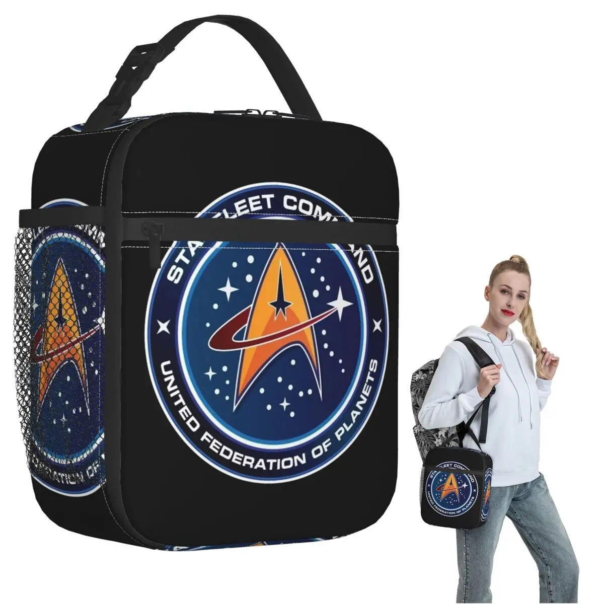 Термосумка для обедов Y2k Stars Treks Starfleet Commend для женщин и детей, портативный контейнер для еды, термосумка-тоут
Термосумка для обедов Y2k Stars Treks Starfleet Commend для женщин и детей, портативный контейнер для еды, термосумка-тоут