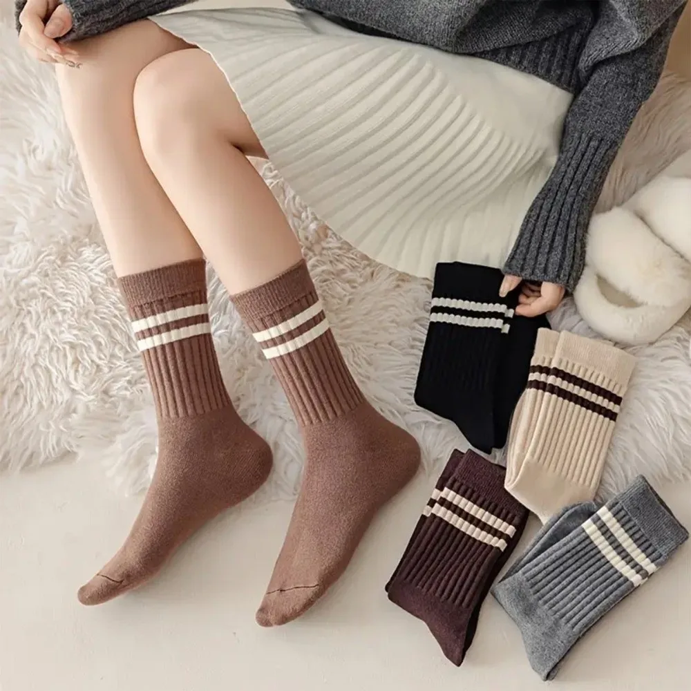 5paris Fashion Soft Stripe Socks Breathable Elastic Cotton Socks Hosiery Sweat-Absorbing Calf Socks All Seasons
5paris Fashion Soft Stripe Socks Breathable Elastic Cotton Socks Hosiery Sweat-Absorbing Calf Socks All Seasons