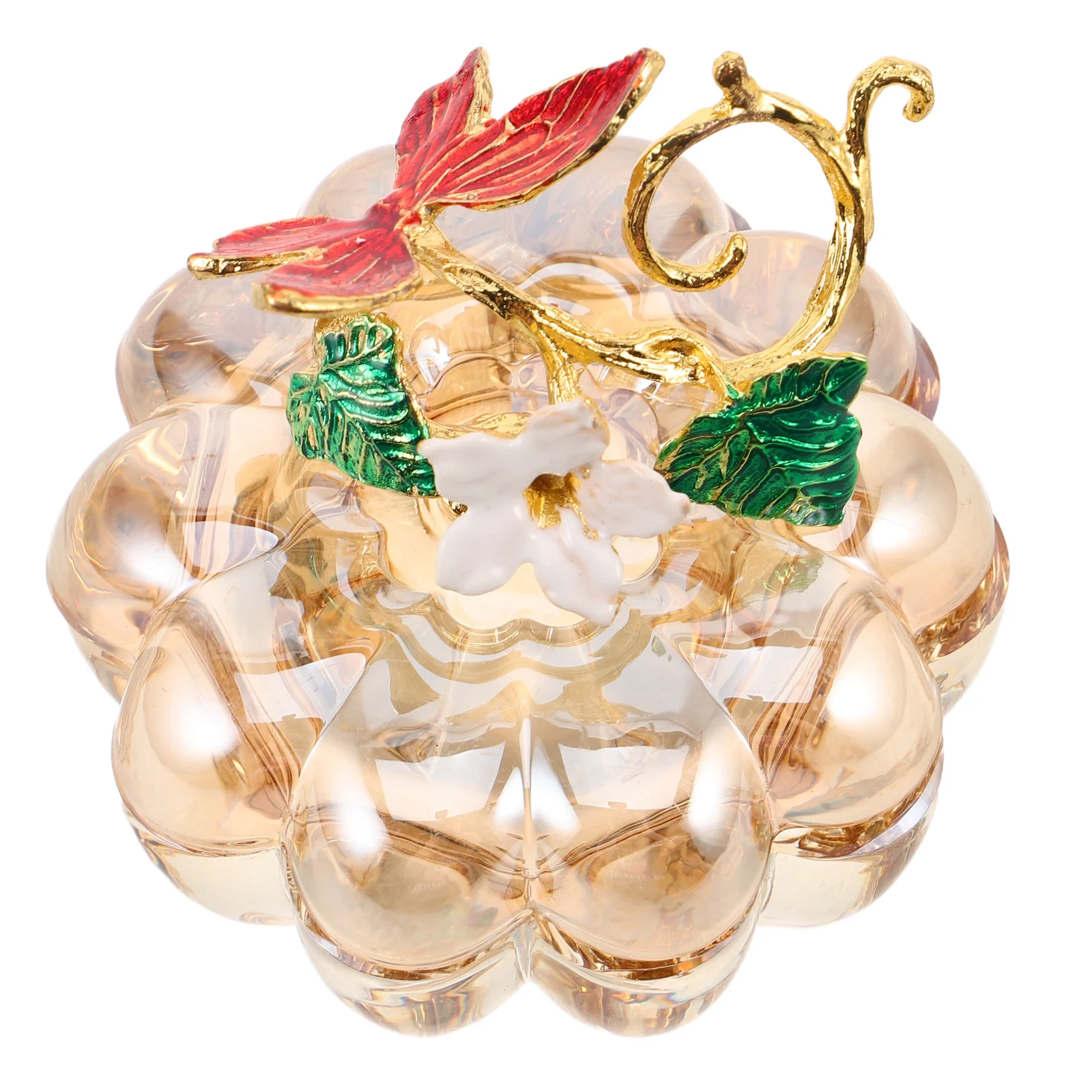 Transparent Glass Pumpkin Jar Cover Decorative Box Jewelry Organizer Candy Dish Food Storage Container Pumpkin Jewelry Jar
Transparent Glass Pumpkin Jar Cover Decorative Box Jewelry Organizer Candy Dish Food Storage Container Pumpkin Jewelry Jar