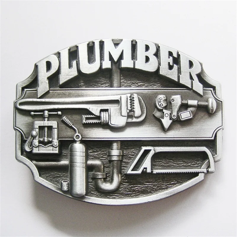 New Vintage Plumber Belt Buckle Gurtelschnalle Boucle de ceinture also Stock in the US BUCKLE-WT123AS Free Shipping
New Vintage Plumber Belt Buckle Gurtelschnalle Boucle de ceinture also Stock in the US BUCKLE-WT123AS Free Shipping
