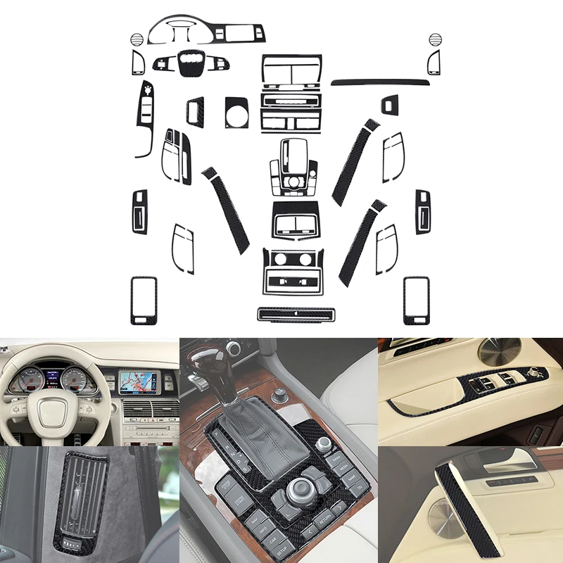 Fits For Audi Q7 2007 2008 2009 2010 2011 2012 2013 2014 2015 Carbon Fiber Black Stickers Car Interior Decorative Accessories
Fits For Audi Q7 2007 2008 2009 2010 2011 2012 2013 2014 2015 Carbon Fiber Black Stickers Car Interior Decorative Accessories