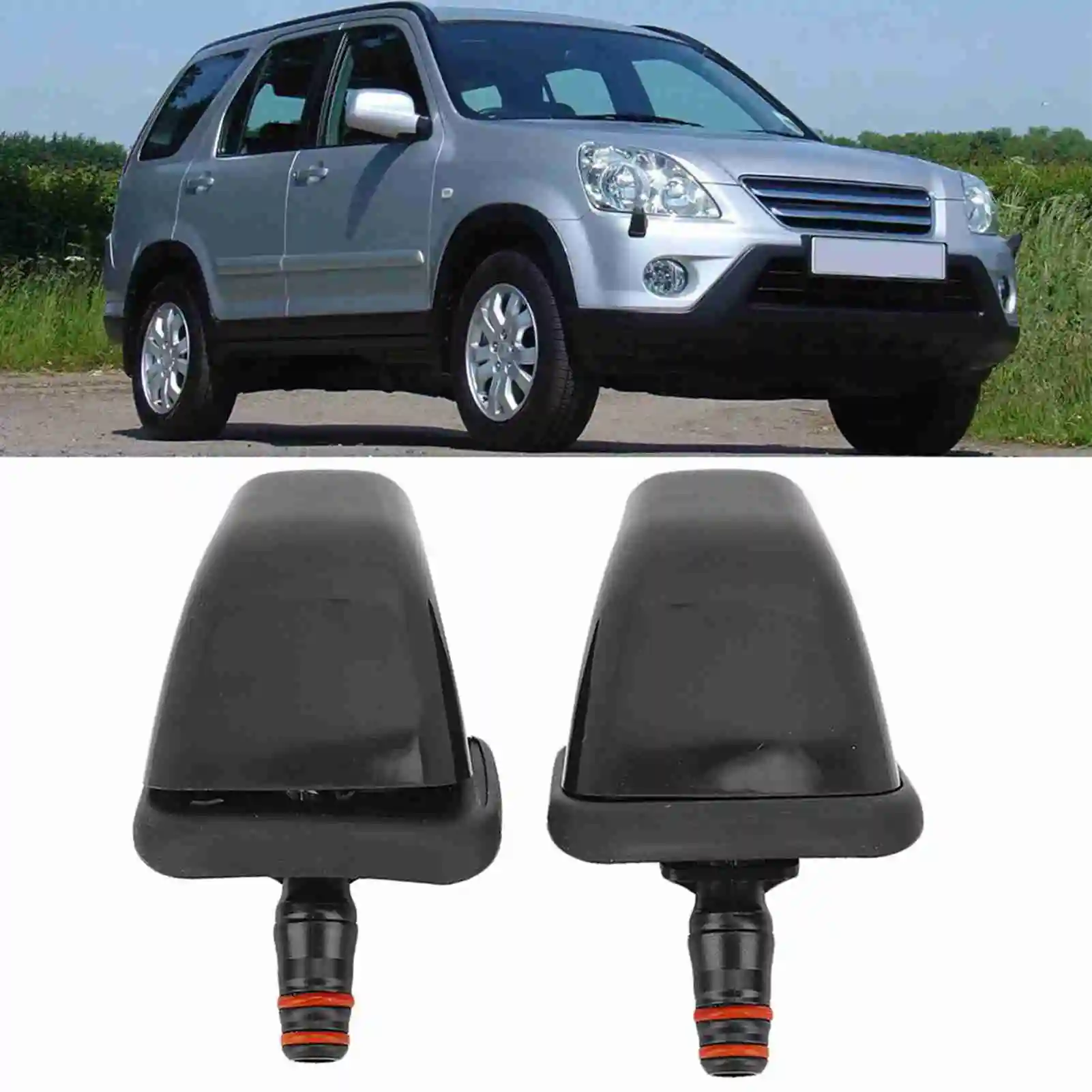 76885SCAS01 Headlight Washer Nozzle Left Right Headlight Washer Nozzle Headlamp Sprayer Fit for CRV II 2 MK2 01-05
76885SCAS01 Headlight Washer Nozzle Left Right Headlight Washer Nozzle Headlamp Sprayer Fit for CRV II 2 MK2 01-05