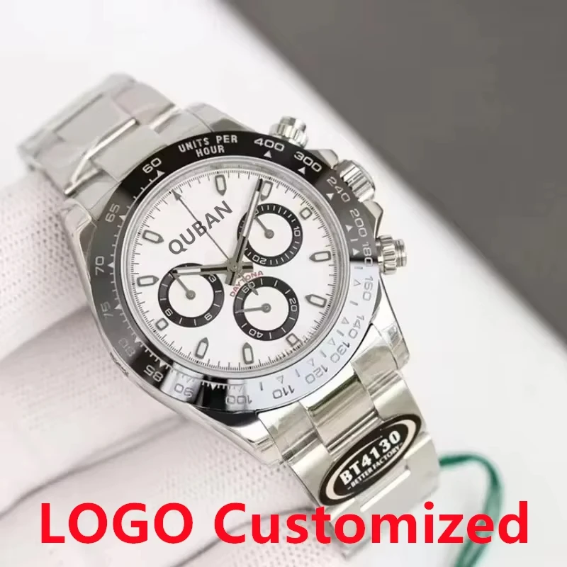 High-End 4130 Panda Daytona Men's Mechanical Watch 40mm Automatic Chronograph Dial Sapphire Glass Waterproof Luxury Timepiece
High-End 4130 Panda Daytona Men's Mechanical Watch 40mm Automatic Chronograph Dial Sapphire Glass Waterproof Luxury Timepiece