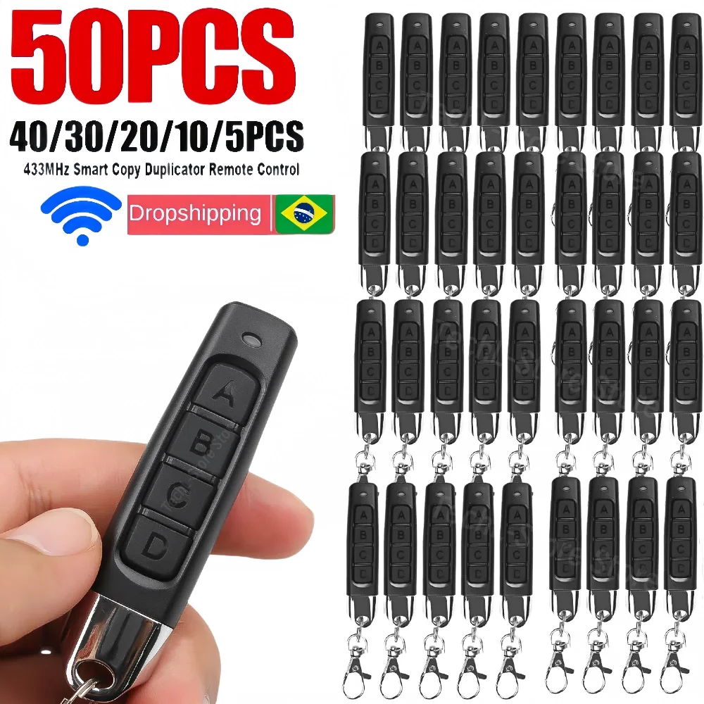 KEBIDU 433mhz Remote Control Duplicator Universal Remote key Copy Clone Replacement Garage Door Keychain RF Wireless Transmitter
KEBIDU 433mhz Remote Control Duplicator Universal Remote key Copy Clone Replacement Garage Door Keychain RF Wireless Transmitter