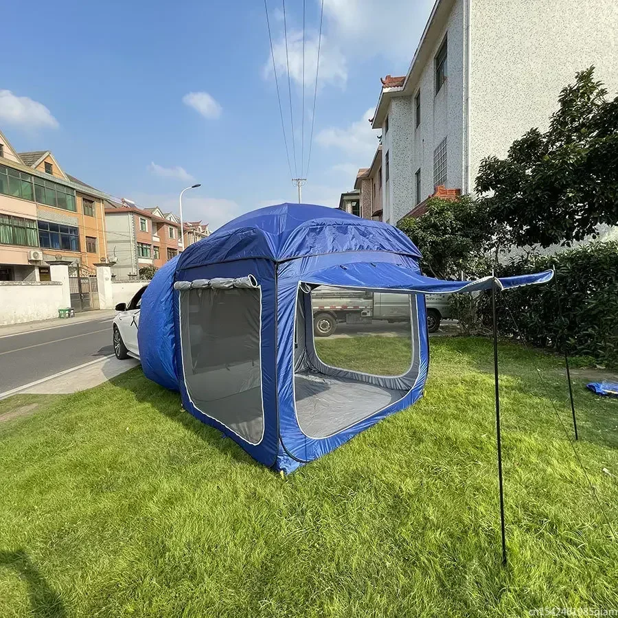 New 3 4 5 Person Car Rear Extend Tent Automatic Pop Up Self Driving Outdoor Camping Shelter SUV Beach Canopy Fishing Awnin
New 3 4 5 Person Car Rear Extend Tent Automatic Pop Up Self Driving Outdoor Camping Shelter SUV Beach Canopy Fishing Awnin