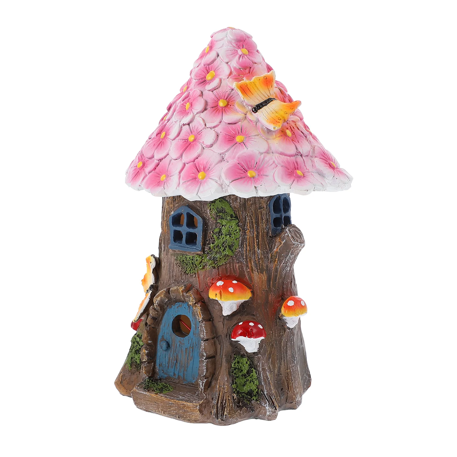 Pink Solar Powered Resin House Garden Ornament Outdoor Landscape Decor Lamp for Lawn Pathway Night Light Decoration
Pink Solar Powered Resin House Garden Ornament Outdoor Landscape Decor Lamp for Lawn Pathway Night Light Decoration